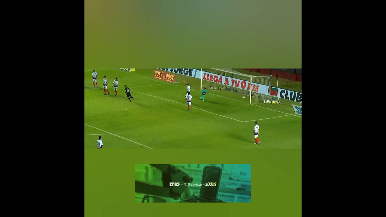 Gol Alexis Castro - Colón 2 San Lorenzo 0 (LT10 AM 1020 y FM 103.5 "La X")
