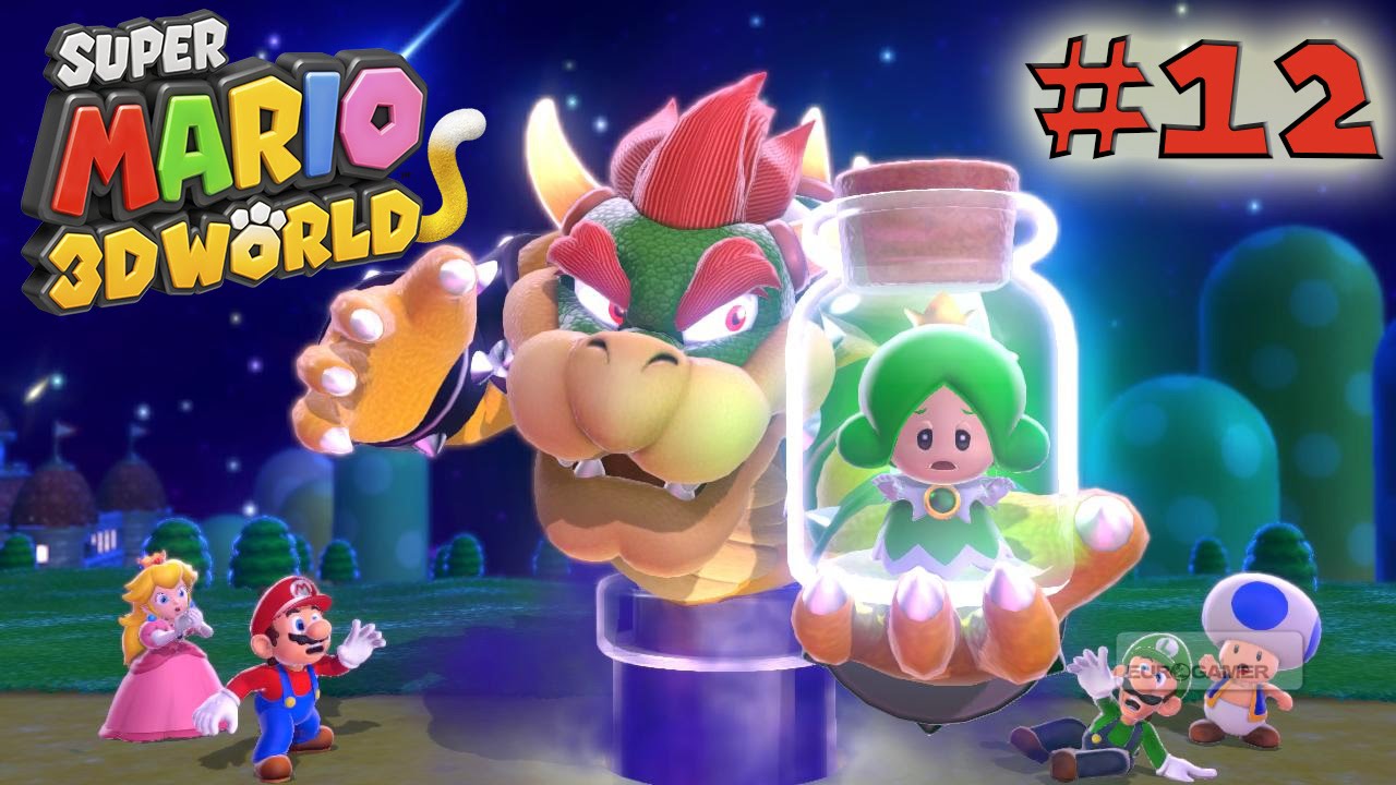 Super Mario 3D World | Ep.12 (FINAL) | Cooperativo con adricarra22