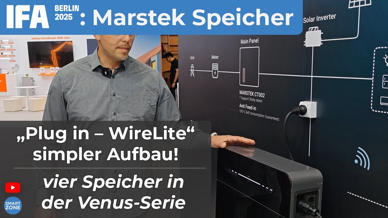 MARSTEK: Speicher für Balkonkraftwerke ab 499€! | Venus Serie (IFA-2025)