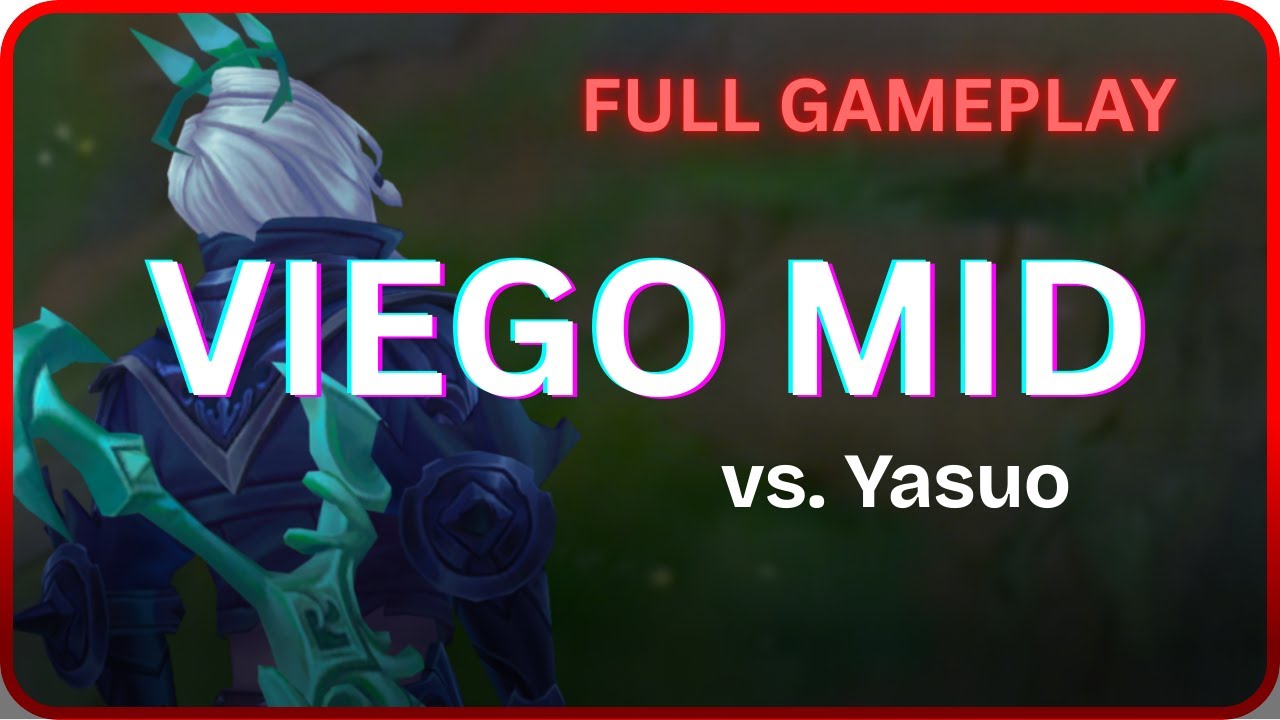 [Full Gameplay] Drac Viego Mid vs. Yasuo - 15 190126