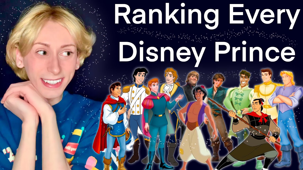 RANKING EVERY DISNEY PRINCE!! 👑🏰 with Nicky Marra!