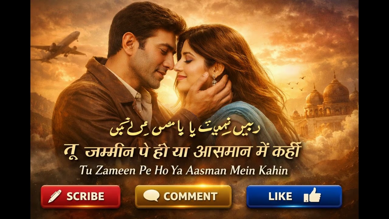 Tu Zameen Pe Ho Ya Aasman Mein Kahin | Agar chup ho jaaye yeh saari duniya