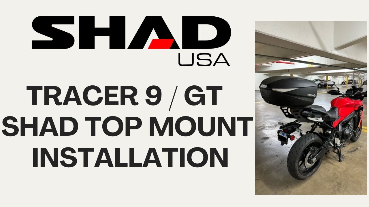SHAD TOP CASE MOUNT- Y0TC91ST-  YAMAHA TRACER 9GT 2021 TO 2025