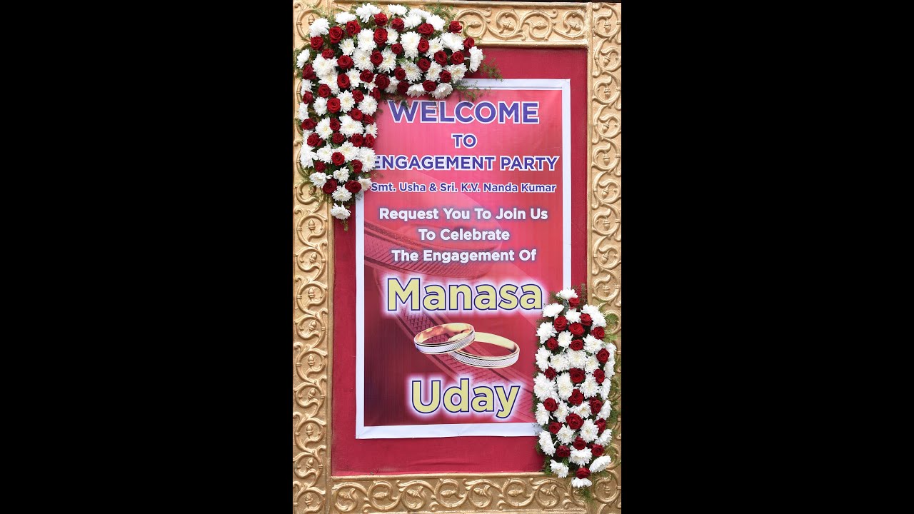 Uday & Manasa Engagement Video