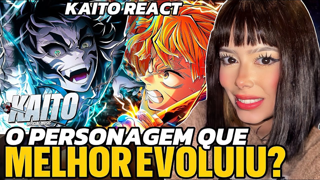 REACT EVY | Zenitsu vs Kaigaku (Kimetsu no Yaiba) | Raios e Trovões | Kaito ft. @M4rkim