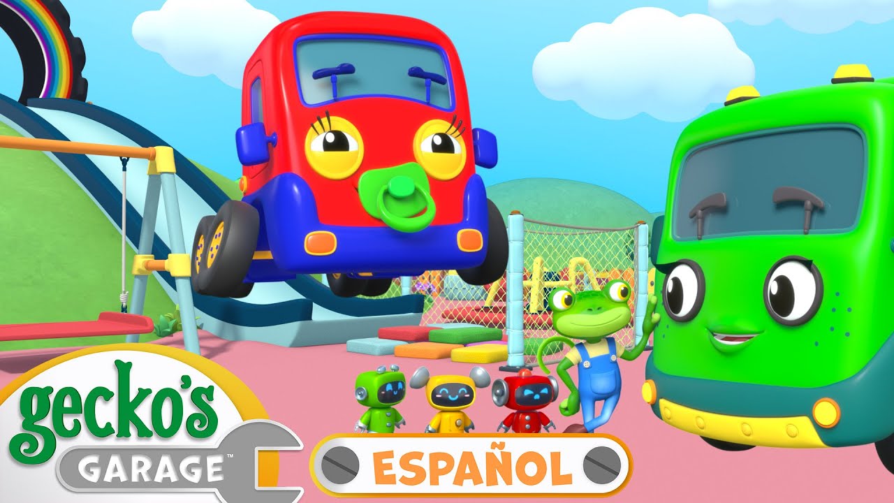 ¿Bebé Camión está volando? 😱🐸 Garaje de Gecko | Carros para niños | Videos educativos