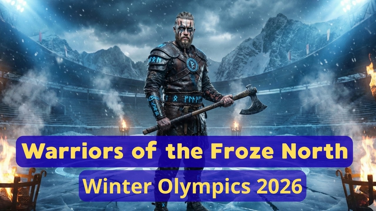 Warriors of the Frozen North — Dark Epic Folk Anthem | Winter Olympics 2026 | Viking War Chant