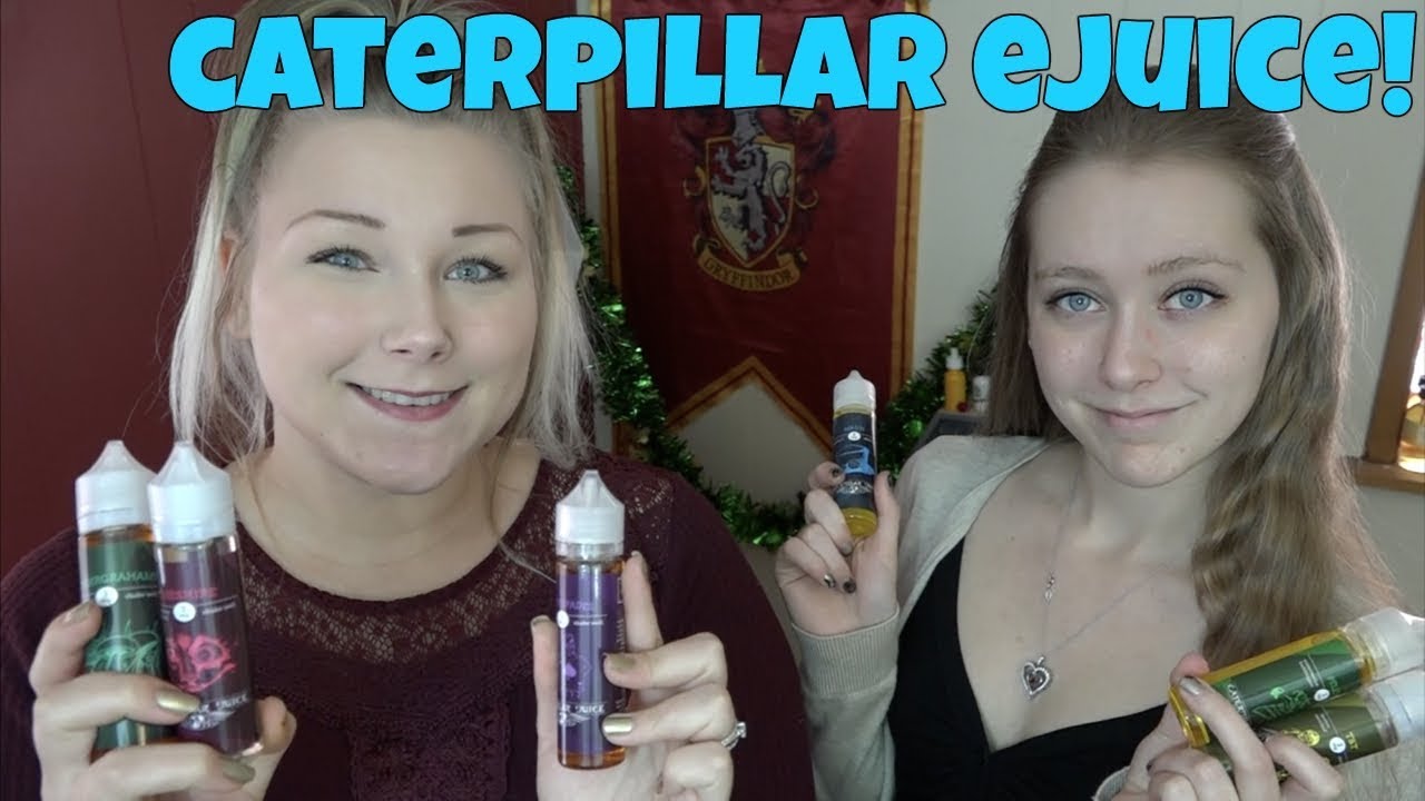 Caterpillar eLiquid Review with my Sister! | TiaVapes Review