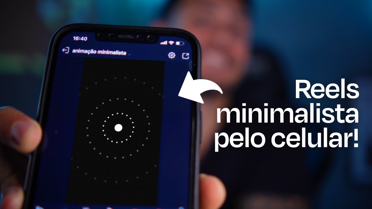 Como criar REELS com ANIMAÇÕES MINIMALISTAS pelo CELULAR NO Alight Motion