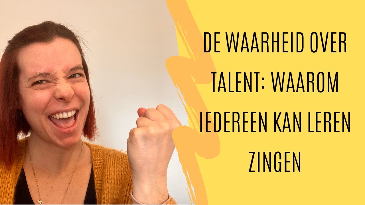 De Waarheid Over Talent: Waarom Iedereen Kan Leren Zingen