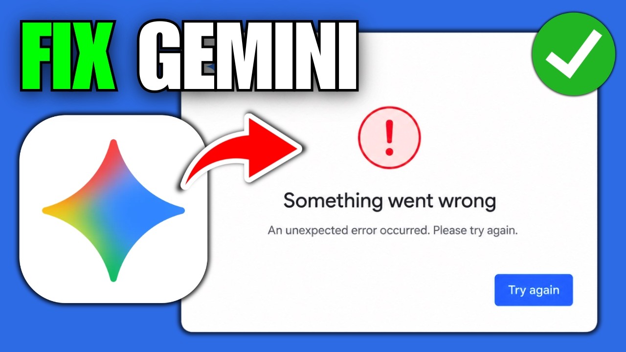 How To Fix Gemini Something Went Wrong Problem