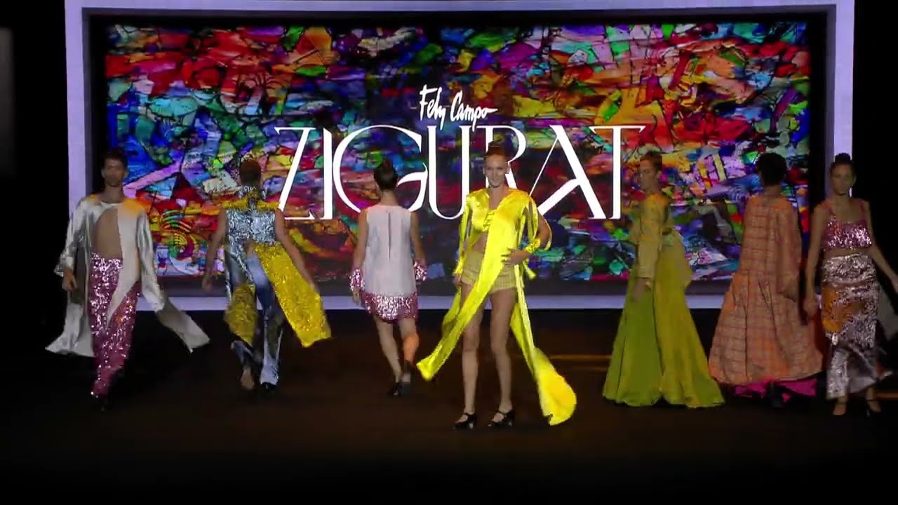 FELY CAMPO - 'ZIGURAT' Spring Summer 24 Desfile Completo Cámara Central