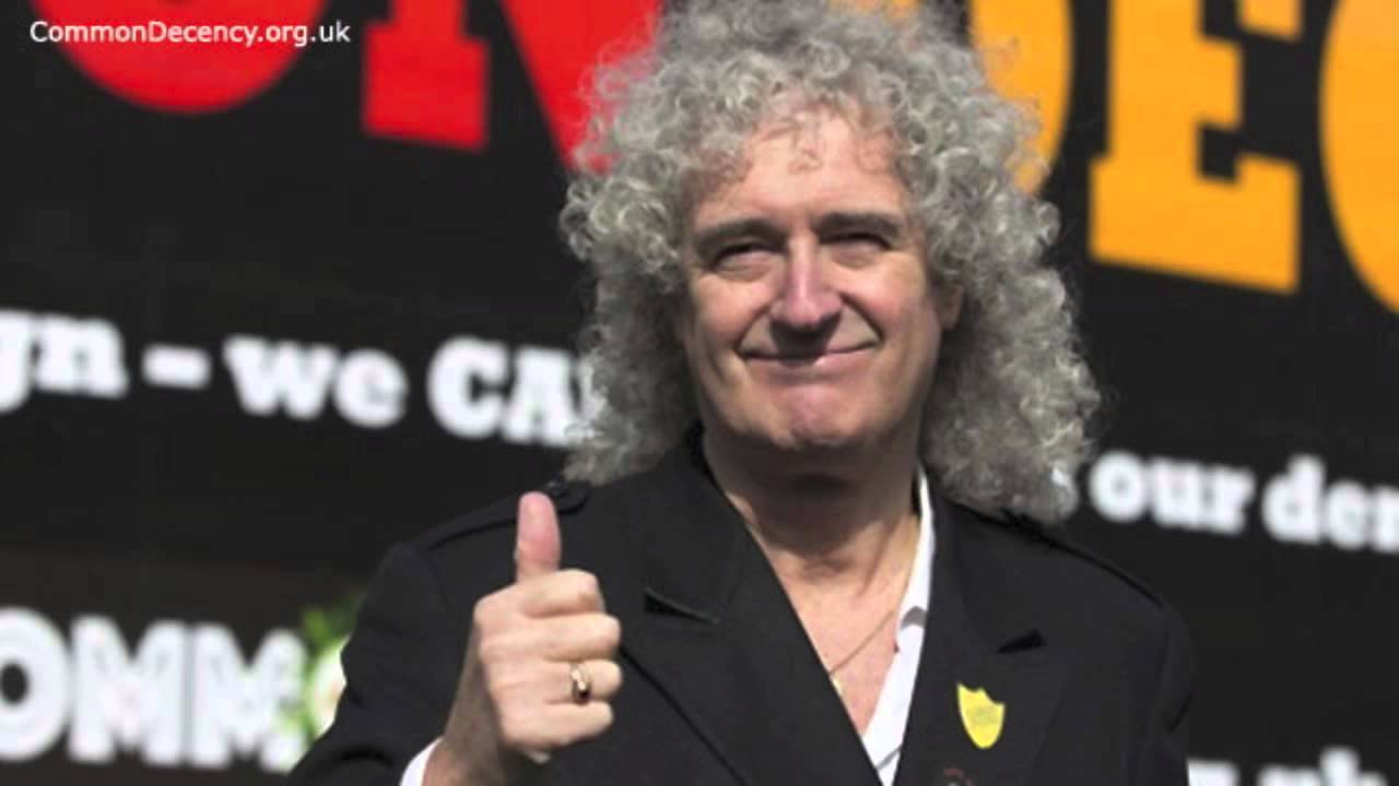 The Vote Now Show plugs Brian May and Common Decency 1 May 2015