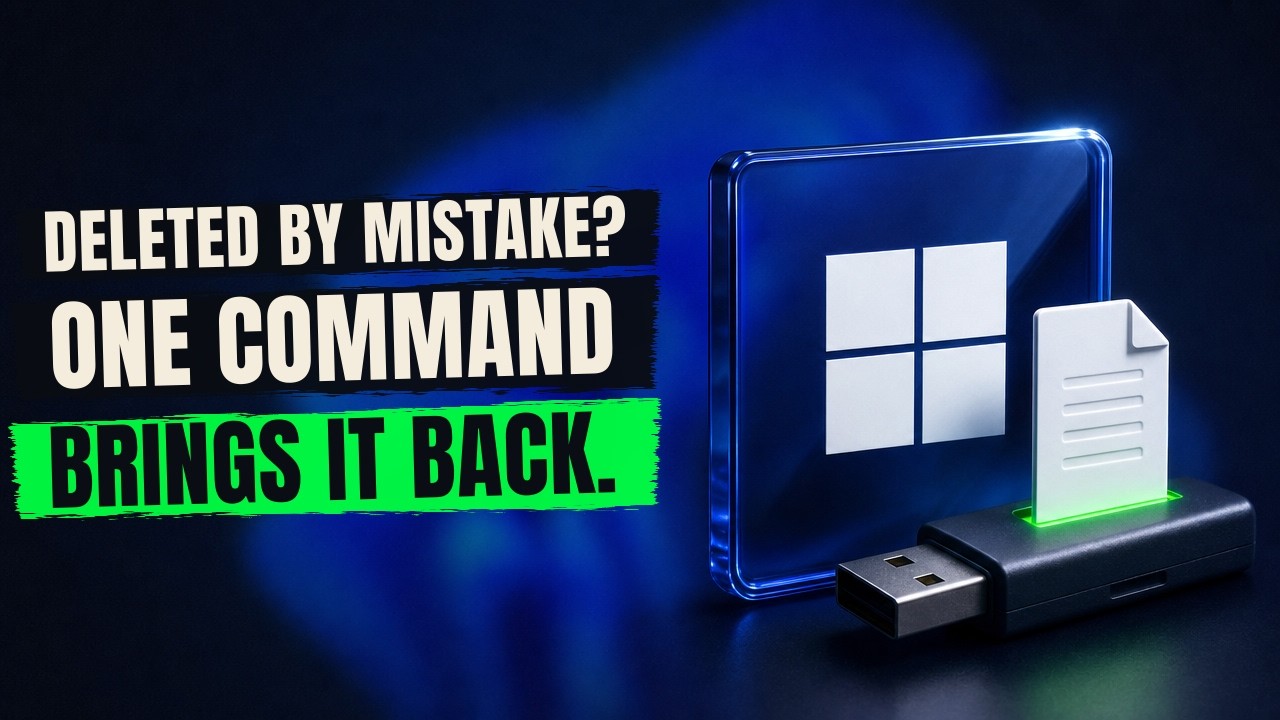 Recover Deleted Files Windows 11 (Not in Recycle Bin? Microsoft's FREE Tool)