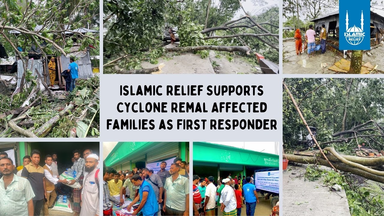 Islamic Relief Supports Cyclone Remal Affected Families as First Responder