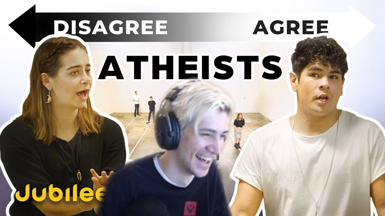 xQc Reacts to Do All Atheists Think The Same? | xQcOW