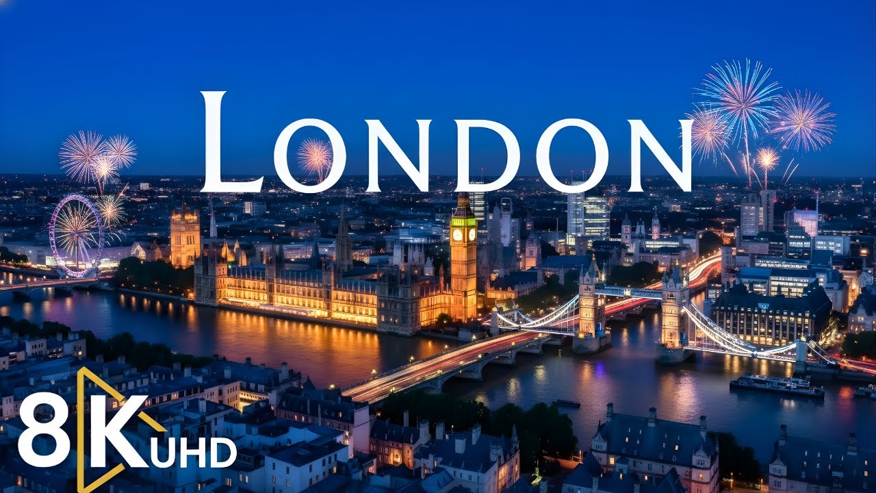 Explore London 8K (2026) | Iconic Landmarks, Vibrant Streets & Cinematic Beauty
