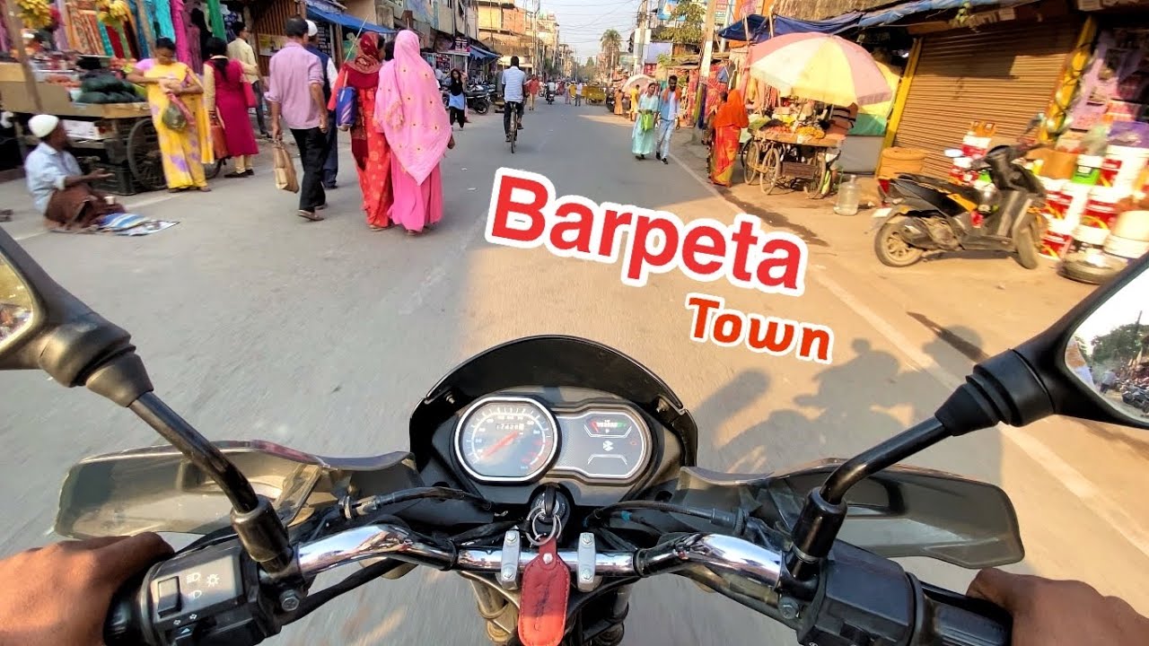 Moto Vlogging in Barpeta Town | Deep Roaming