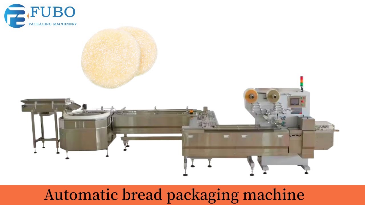 Automatic bread packaging machine | bread packing machine