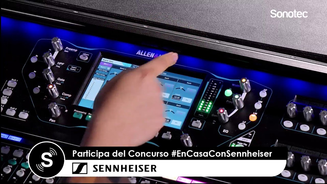 ALLEN & HEATH - Ruteos a Grupos, Auxiliares y Matrix en consolas digitales SQ