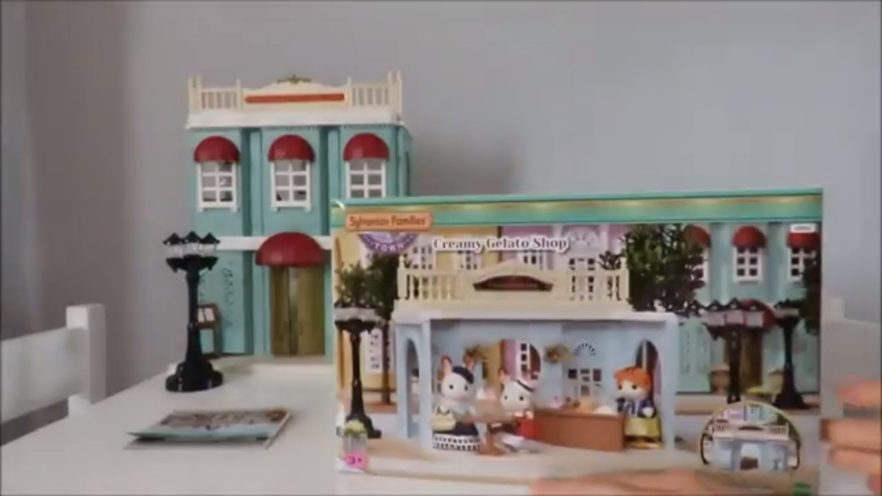 Sylvanian Families Gelato Shop | Sylvanian families Town Series | Calico Critters
