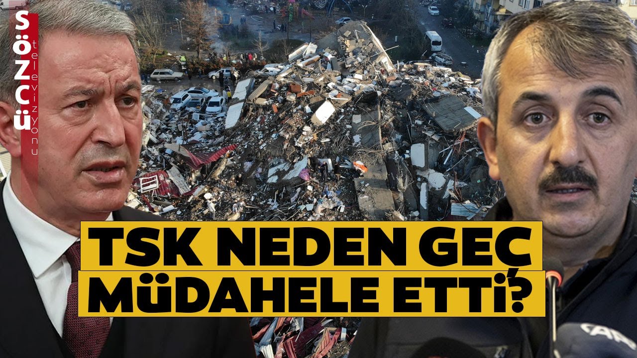 AFAD'ın TSK'dan Ka&ccedil; Saat Sonra Yardım İstediği Ortaya &Ccedil;ıktı!