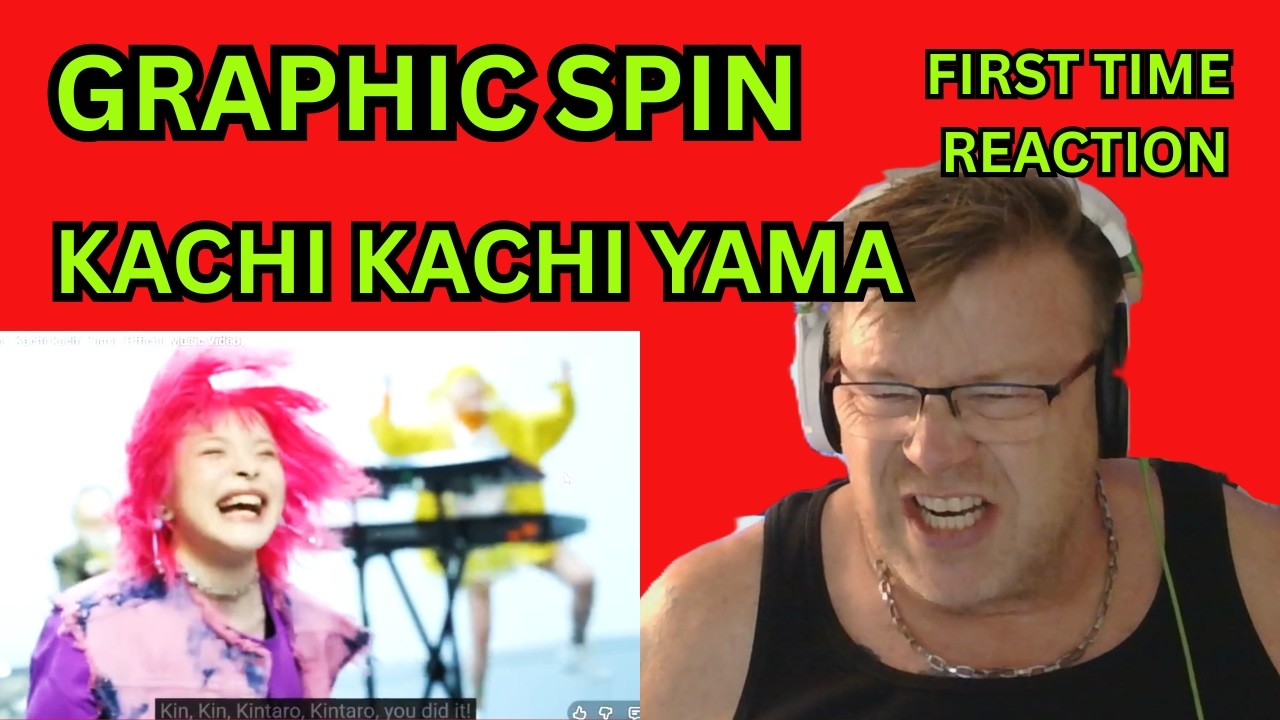 Graphic Spin – Kachi Kachi Yama | American Reacts to Japanese Rock – This Hit HARD!