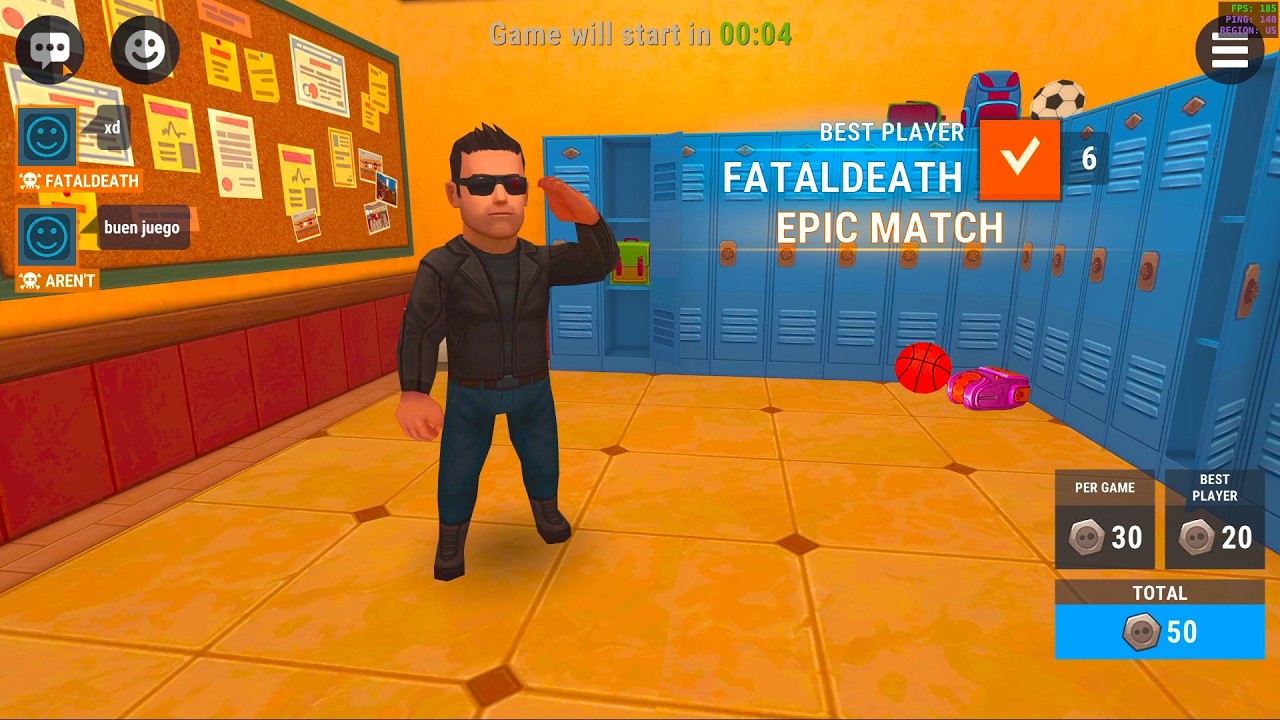 #12 BEST MATCH 🏆 185 FPS 😯 &ndash; Hide Online