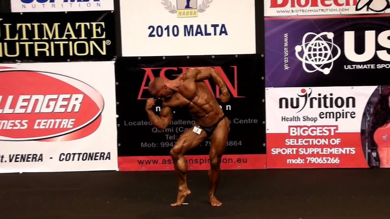 Daniel Barry - Competitor No 3 - Prejudging - Juniors - NABBA World 2010