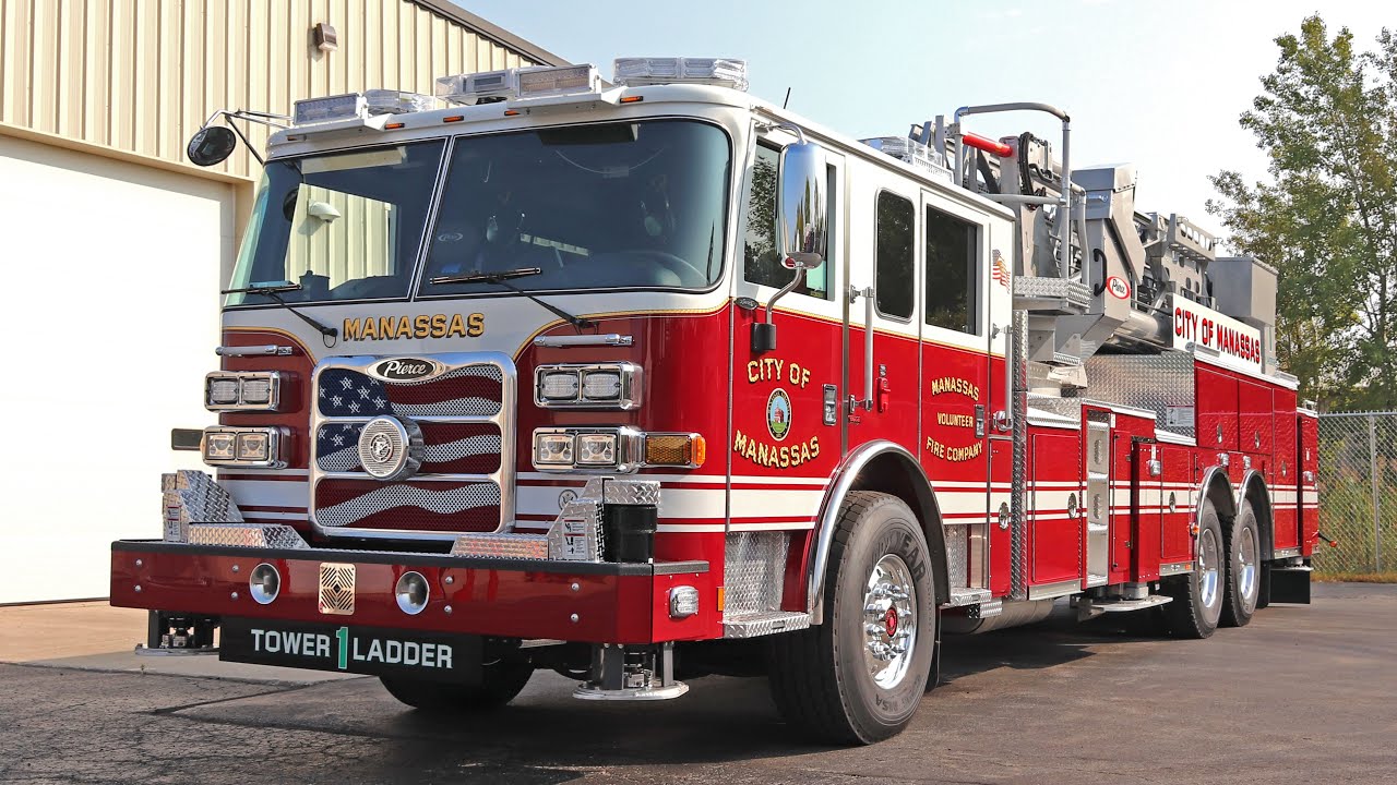 Arrow XT™ Ascendant® 100’ Heavy Duty Tower – City of Manassas Fire and Rescue Department, VA