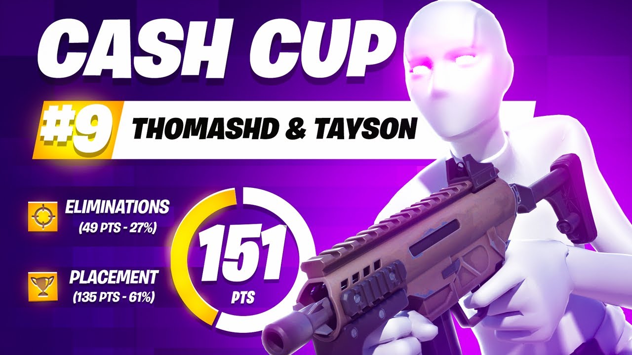 9th in Duo Cash Cup w/ Tayson