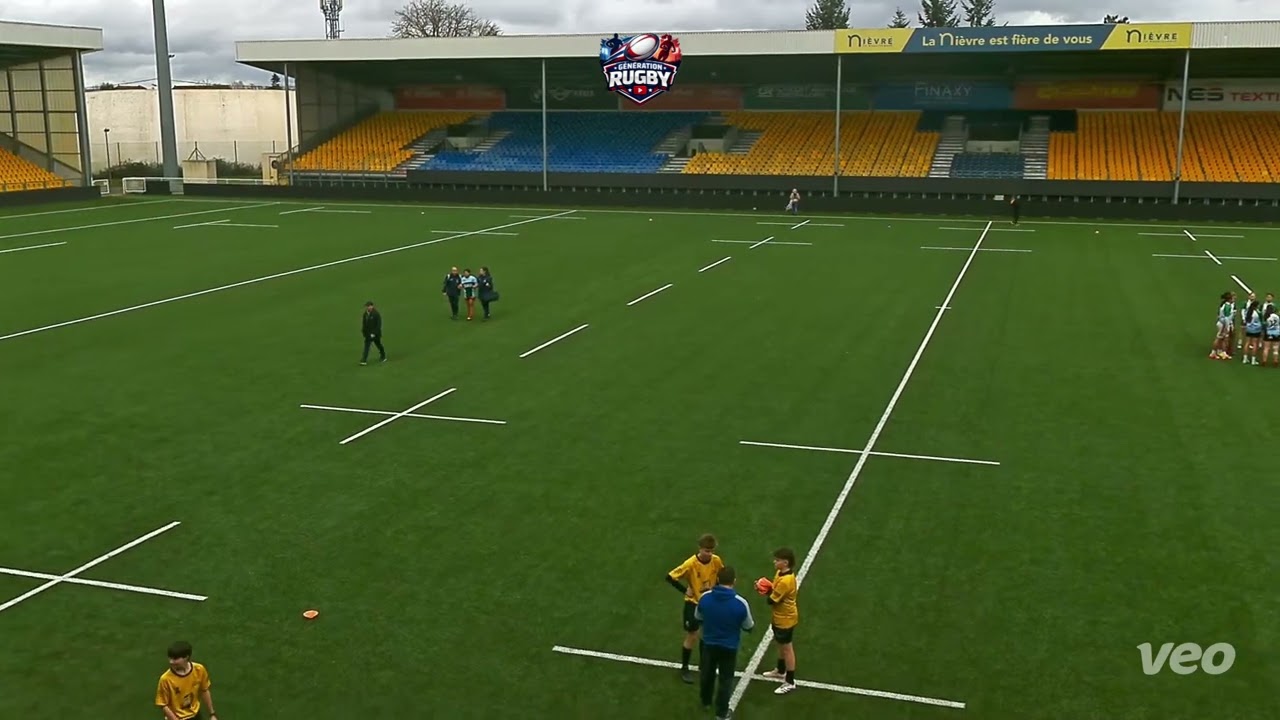 Match Rugby M15 Féminin TNN Saône-et-Loire 1 et la Saône-et-Loire 2 génération 2011/2012/2013