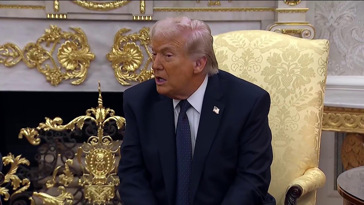 WATCH: Trump, Merz/Bilat Mtg