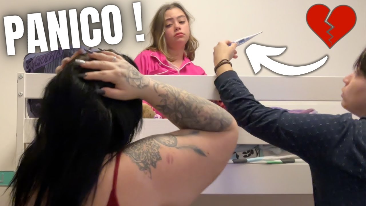 PANICO ! A LARA SALE LA FEBBRE PRIMA DELLA GARA ! / chiara paradisi