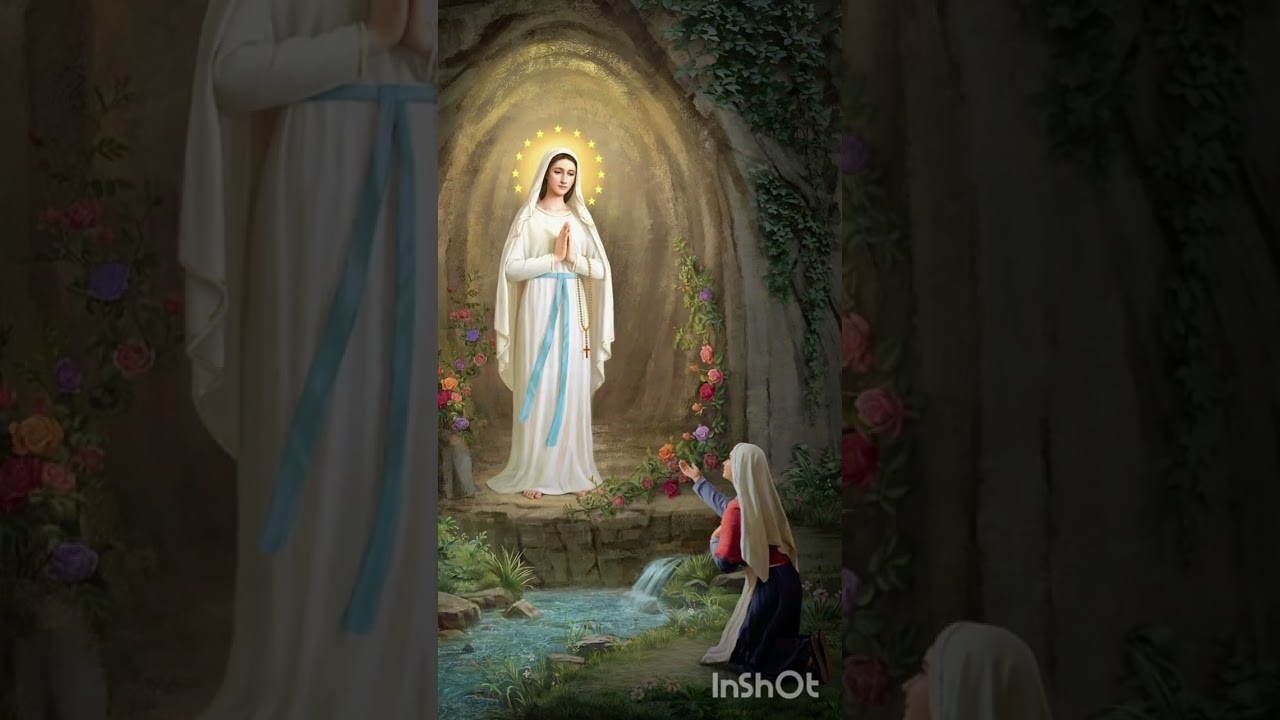 NOVENA EN HONOR A NUESTRA SEÑORA DE LOURDES! (JE SUÍS L'IMMACULÉE  COMCEPTIÓN)! DIA 1 