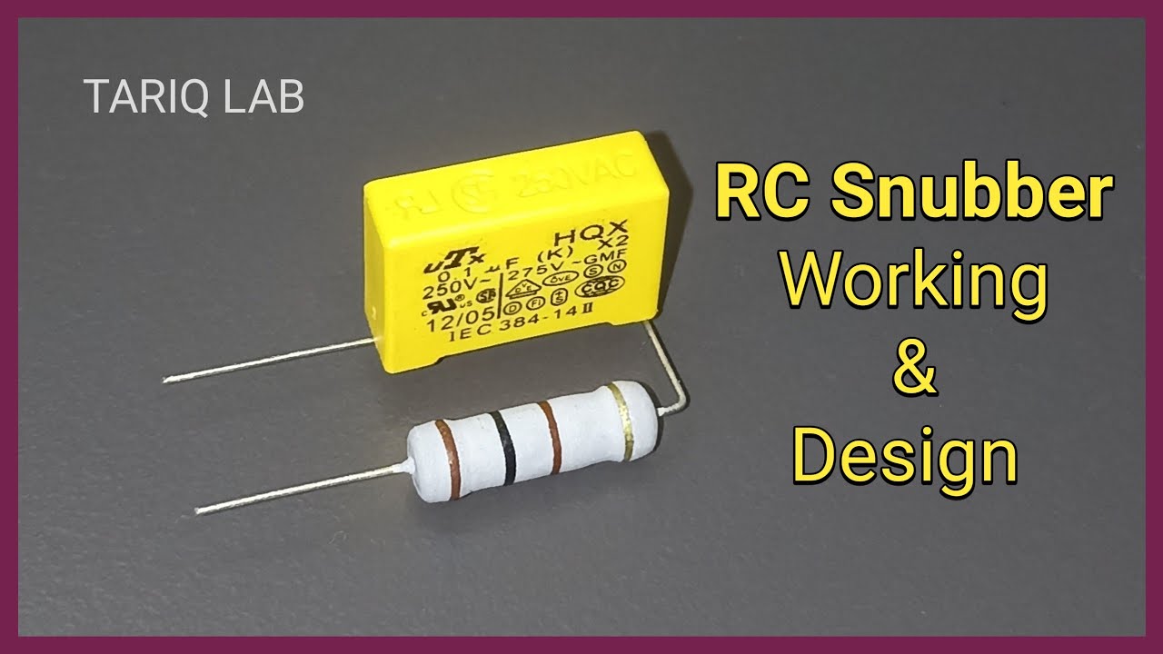 Объяснение схемы RC-снаббера
