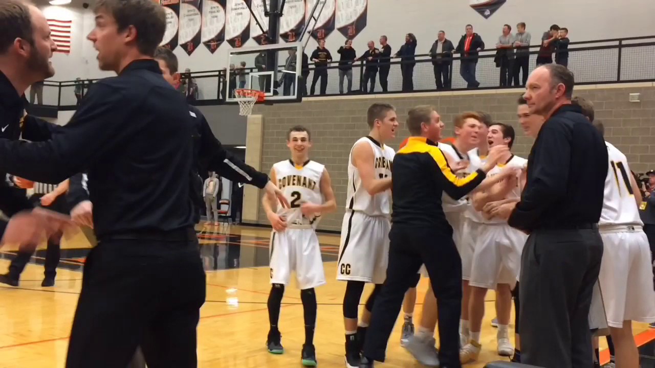 Grand Rapids Covenant Christian sinks last-second shot to stun Muskegon Heights Academy