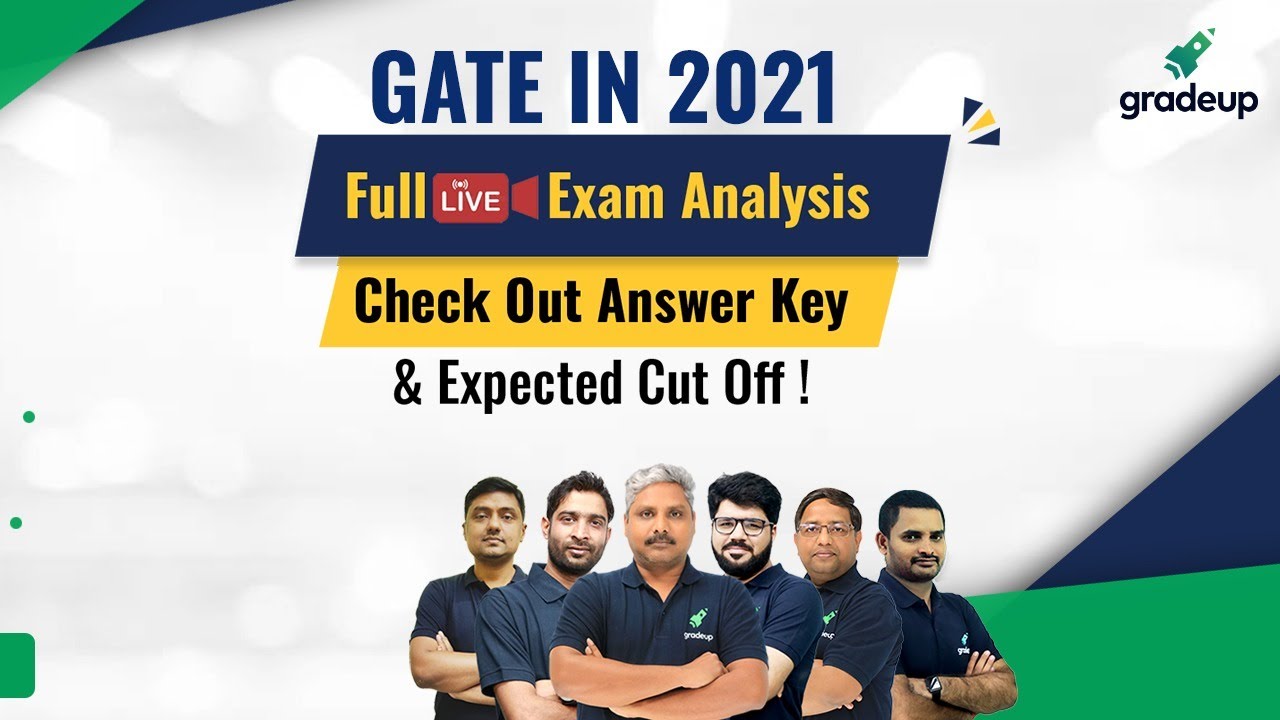 GATE 2021 Instrumentation Full Exam Analysis & Answer Key | Live 6th Feb  | Do not Miss! | Gradeup