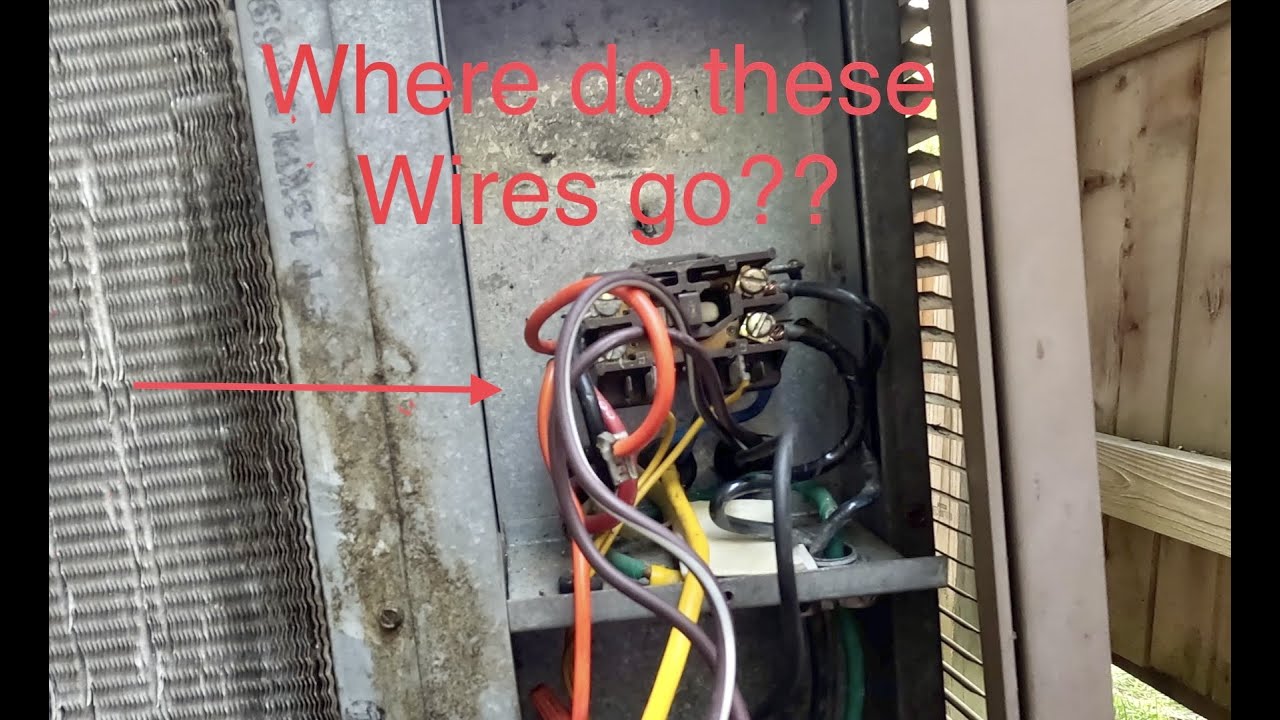HOW TO WIRE Motor, Capacitor and Contactor IN CENTRAL AC UNIT