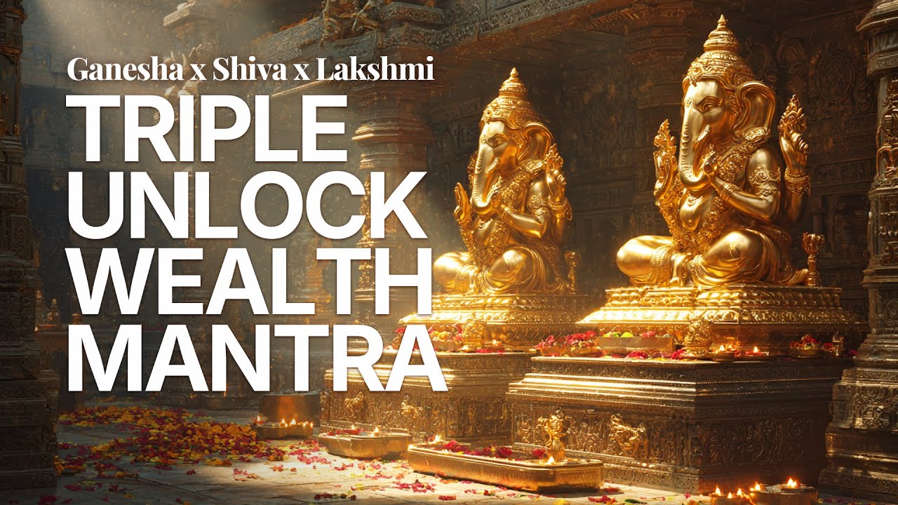 Don’t Skip This Mantra! Blessings, Balance & Manifestation Awaits | Ganesha x Shiva x Lakshmi