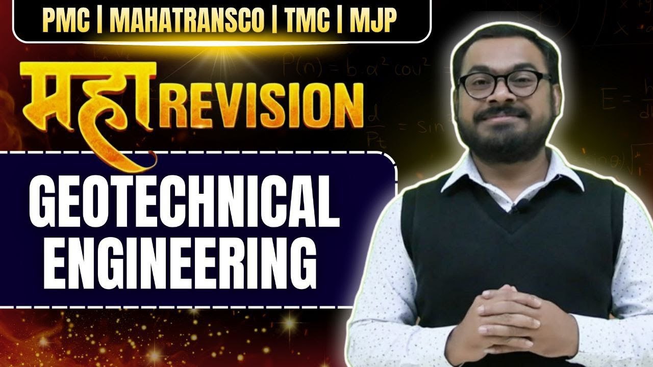 EARTH PRESSURE THEORY REVISION -SOIL MECHANICS & FOUNDATION ENGINEERING  BY SHRAWAN PAWAR SIR