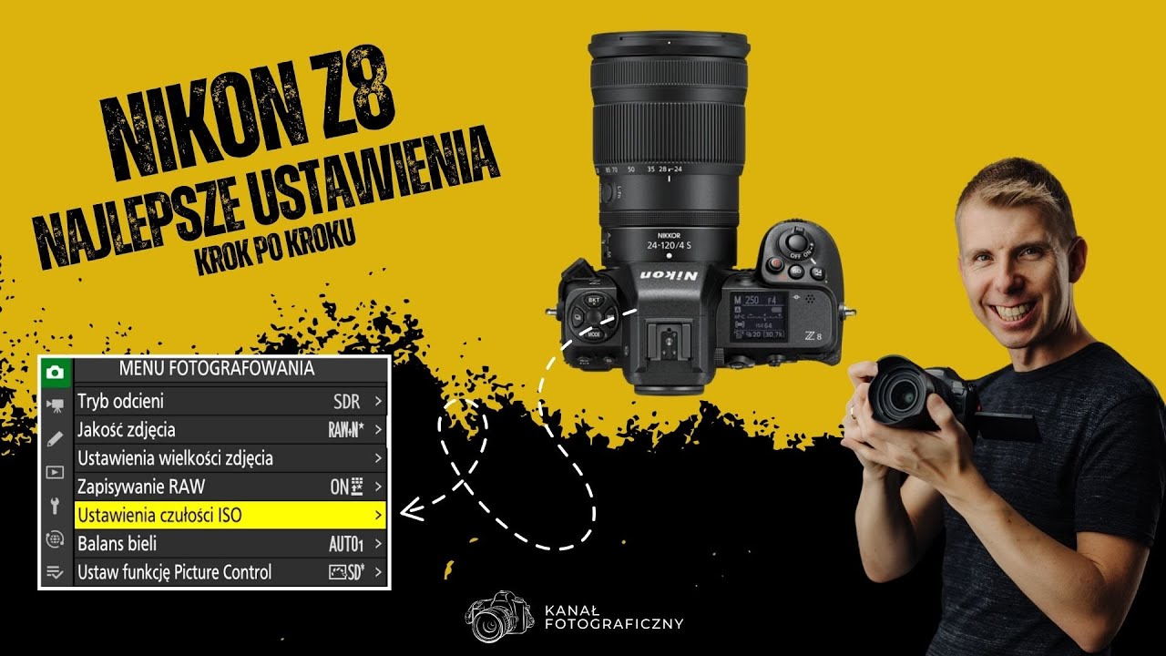 Nikon Z8 - Najlepsze ustawienia aparatu krok po kroku | Instrukcja obsługi