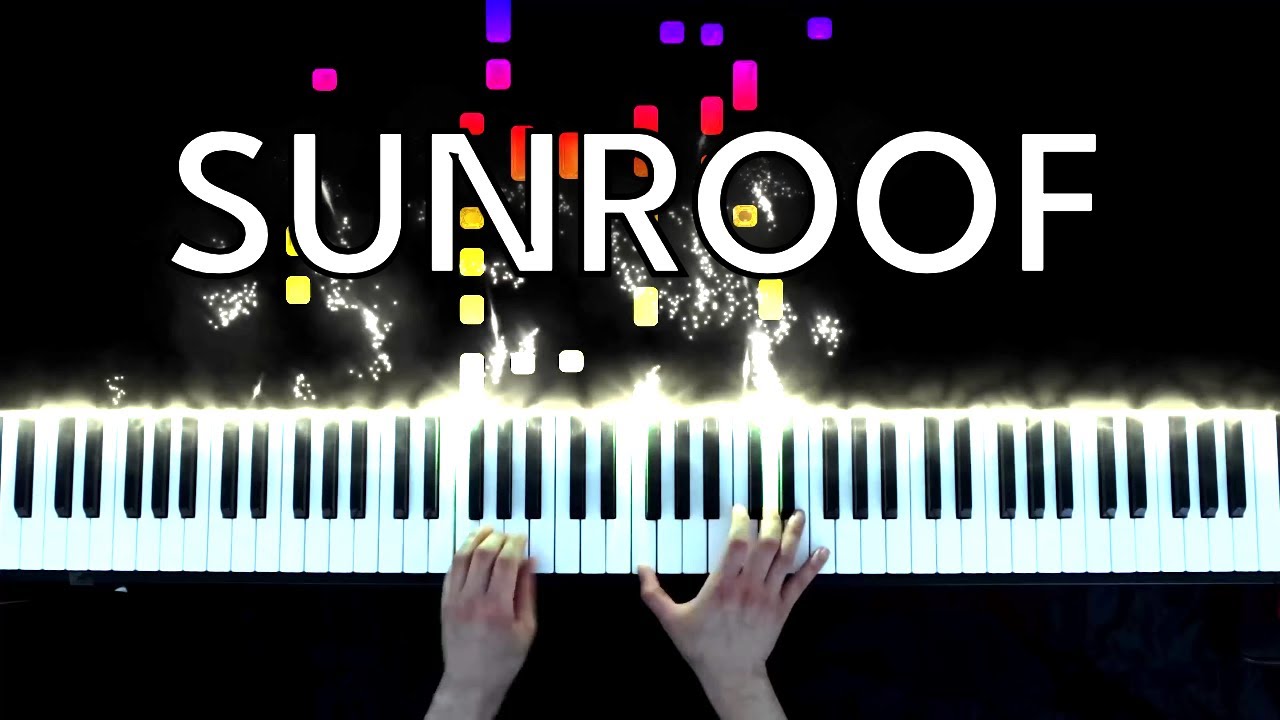 Nicky Youre, dazy - Sunroof (ADVANCED Piano Cover)
