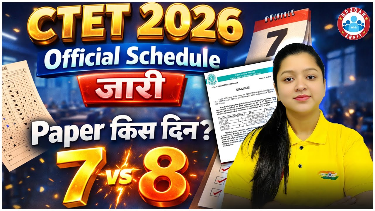 CTET Exam Date 2026 | CTET 2026 Exam Date | CTET Exam Schedule 2026 Out | Details By Kanika Ma'am