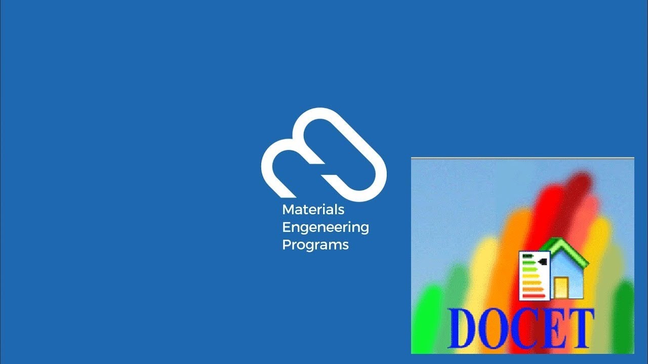 DOCET! Certificazione energetica edifici  (1 di 2)