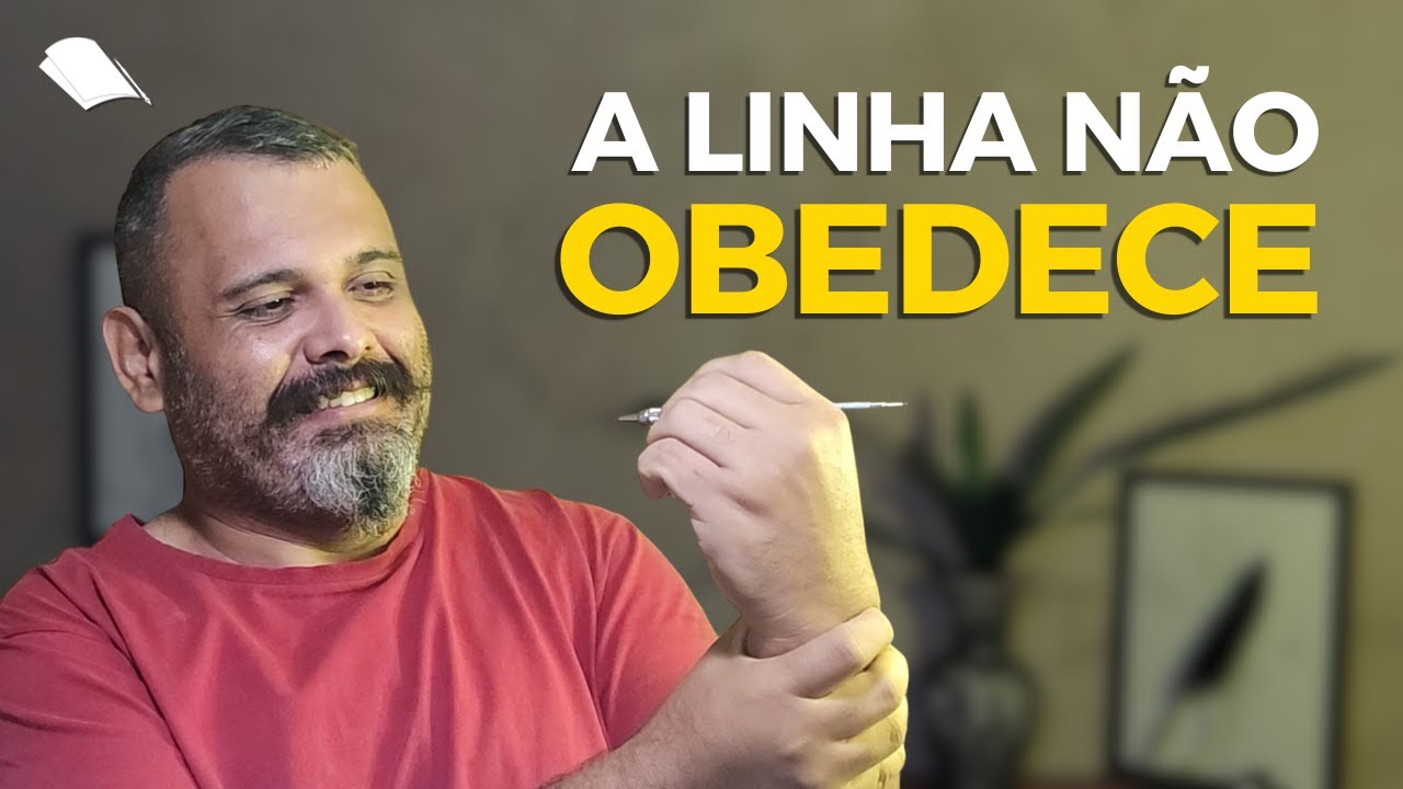 Por que Sua Linha Nunca Fica Boa (e Não é Falta de Talento)