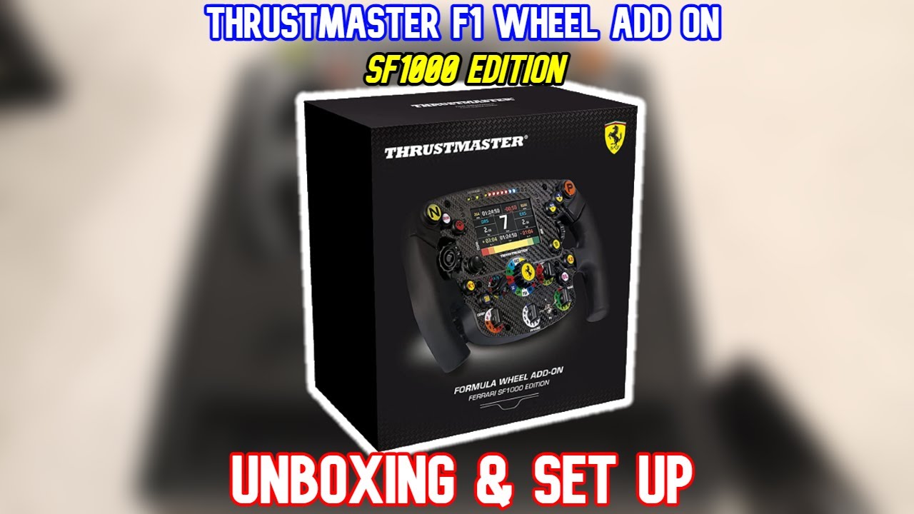 Thrustmaster F1 Wheel Add-On SF1000 [Распаковка и настройка]