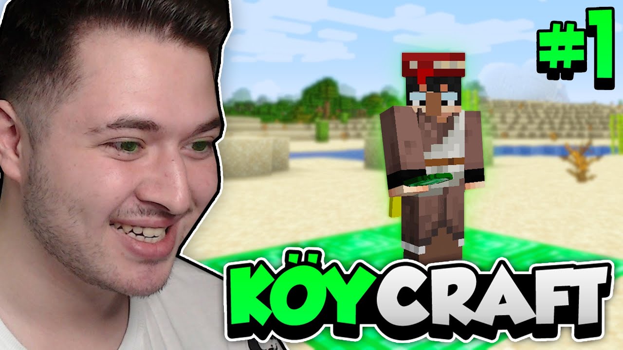 KÖYÜMÜZE HOŞGELDİNİZ!! | KöyCraft | Minecraft | Bölüm 1