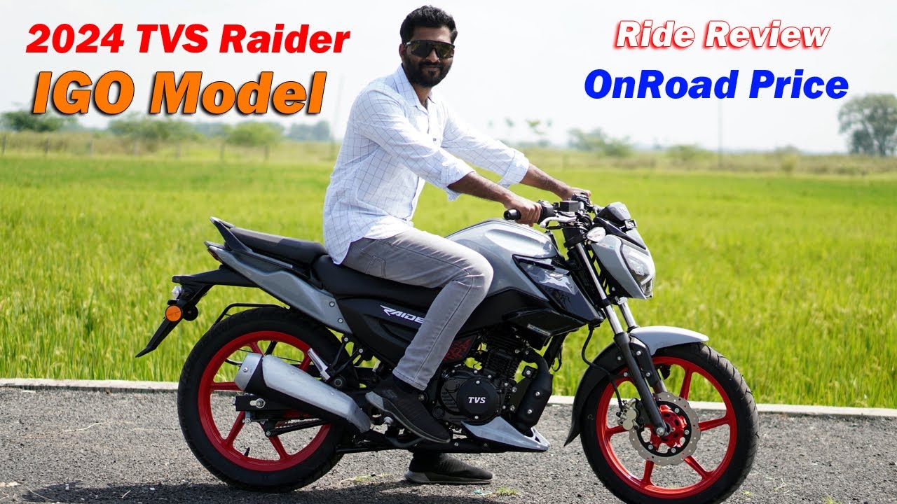 2024 TVS Raider 125 IGO Model Price & Specs in telugu | TechTravelTelugu