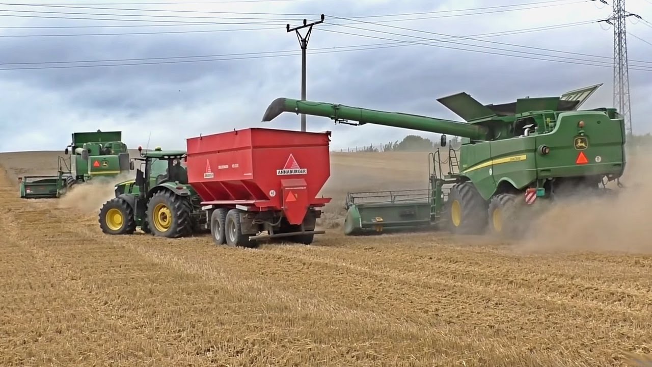 John Deere S670i and T670 - ŽNĚ 2016